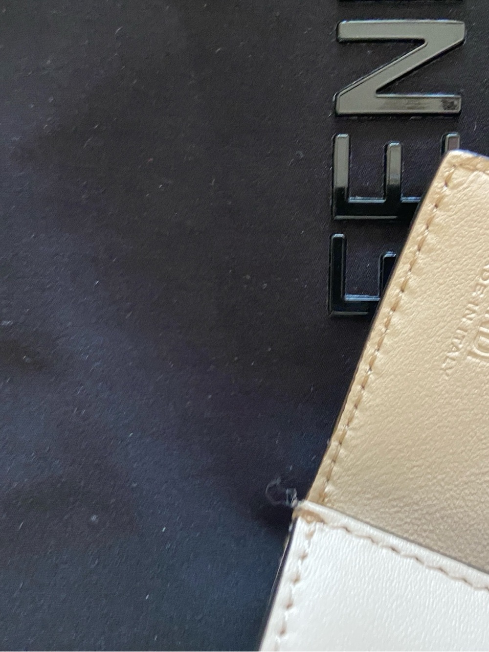 Fendi Roma Beige Bifold Wallet w/ Snap Closure, RFID Blocking, Logo - Picture 6 of 6